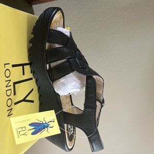 FLY London Braided Sandals size 37